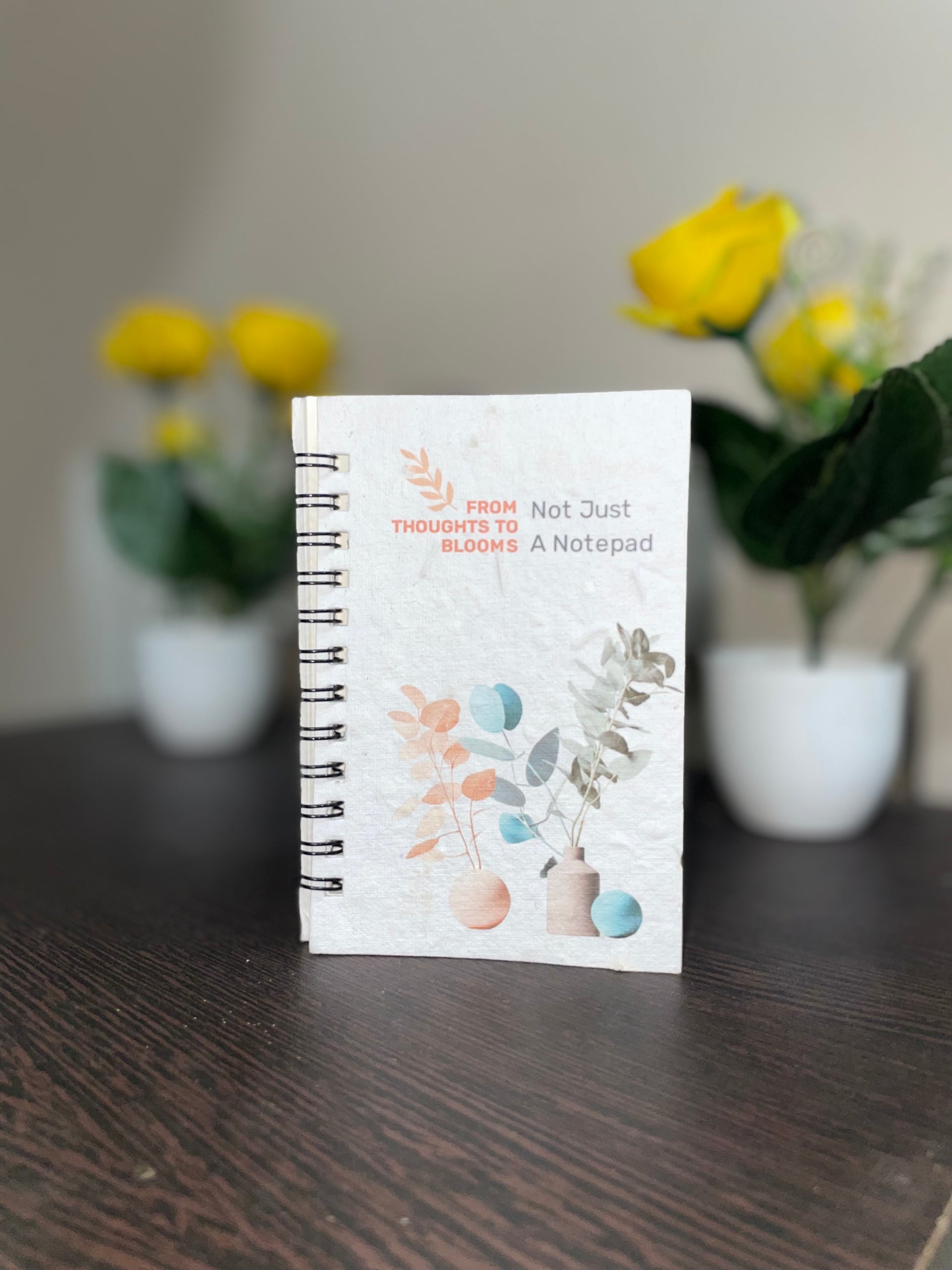 Eco-wired mini plantable doodle notepad (pack of 2 )
