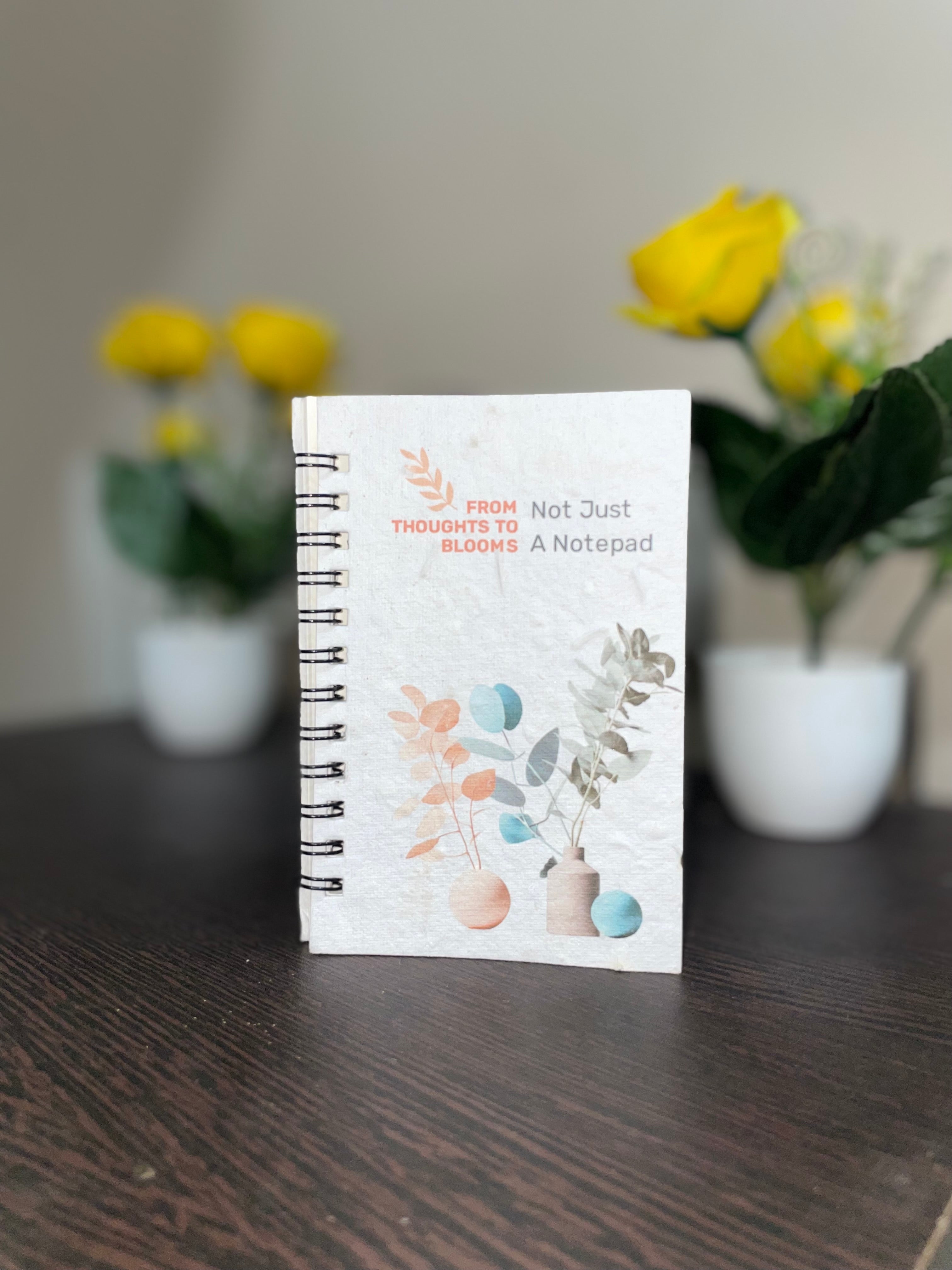 Eco-wired mini plantable doodle notepad (pack of 2 )
