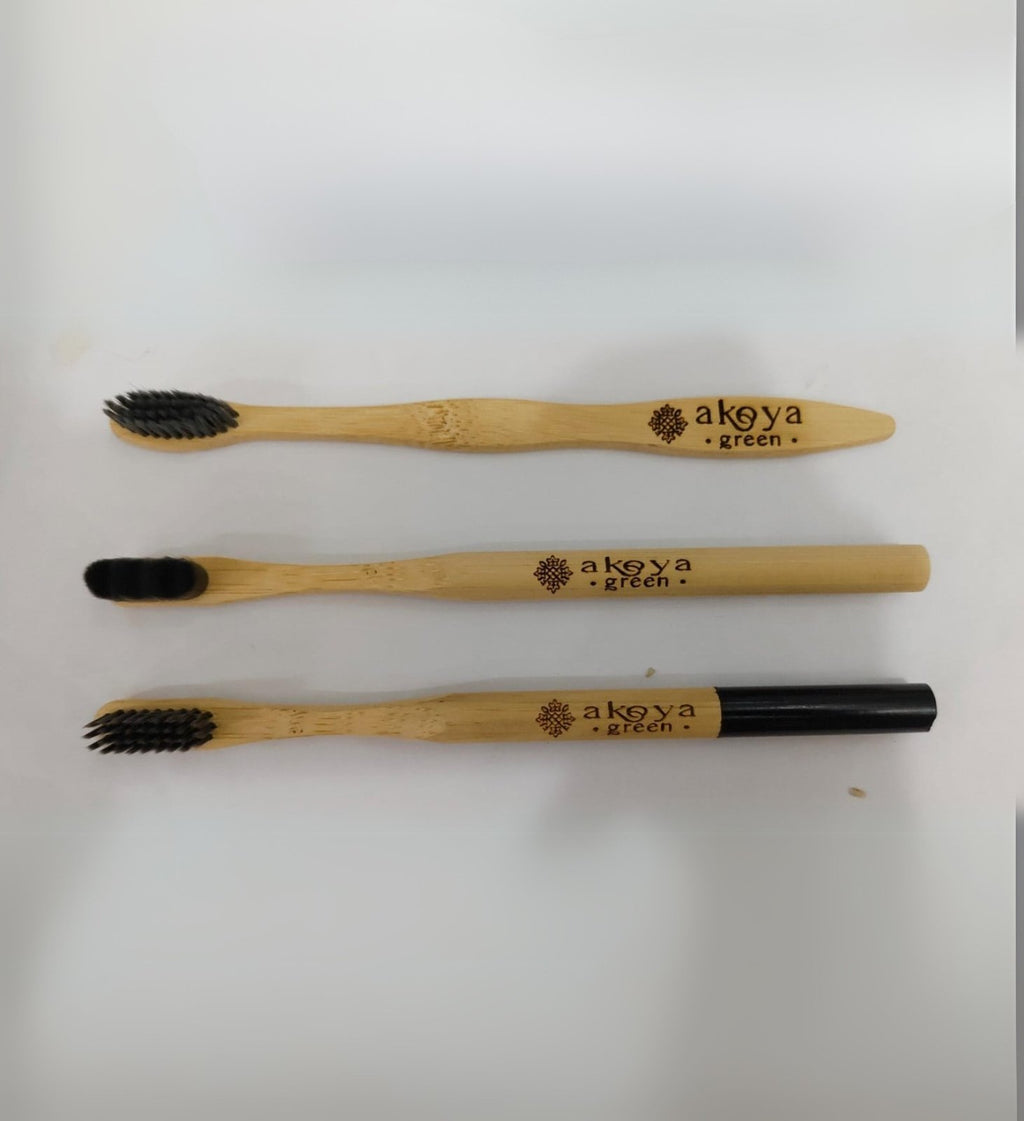 akoya Green Bamboo Dental Kit - 5 Pack