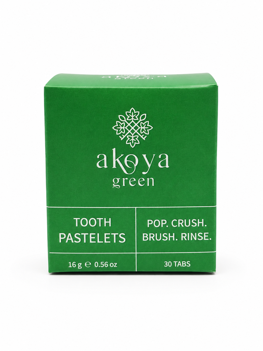 Akoya Green Premium Tooth Pastelets (30 Tablets)