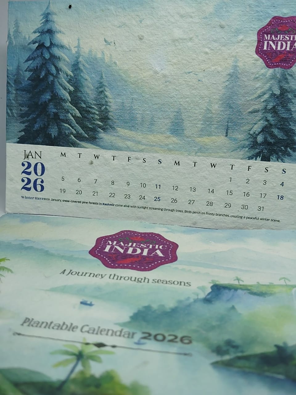 Plantable Calendar 1 Pack