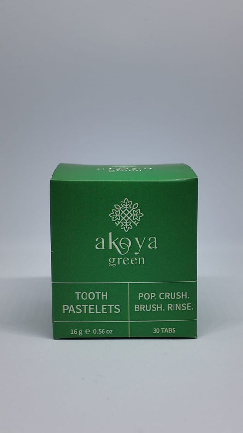 Akoya Green Premium Tooth Pastelets (30 Tablets)